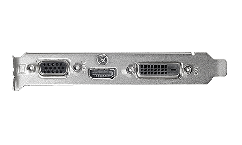 Видеокарта ASUS GF GT710 2Gb (GT710-SL-2GD5-DI, 64bit, GDDR5, DVI+HDMI+CRT) RTL