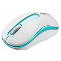 Мышь беспроводная Rapoo M10 (optical, 1000dpi, AA, white-blue)