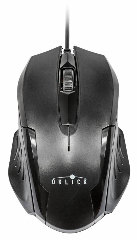 Мышь Oklick 255M (USB, optical, 1000dpi, black)