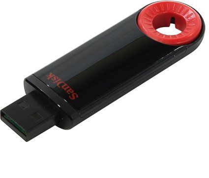 Флеш накопитель USB 2.0 8Gb SanDisk Cruzer Dial (SDCZ57-008G-B35, black)
