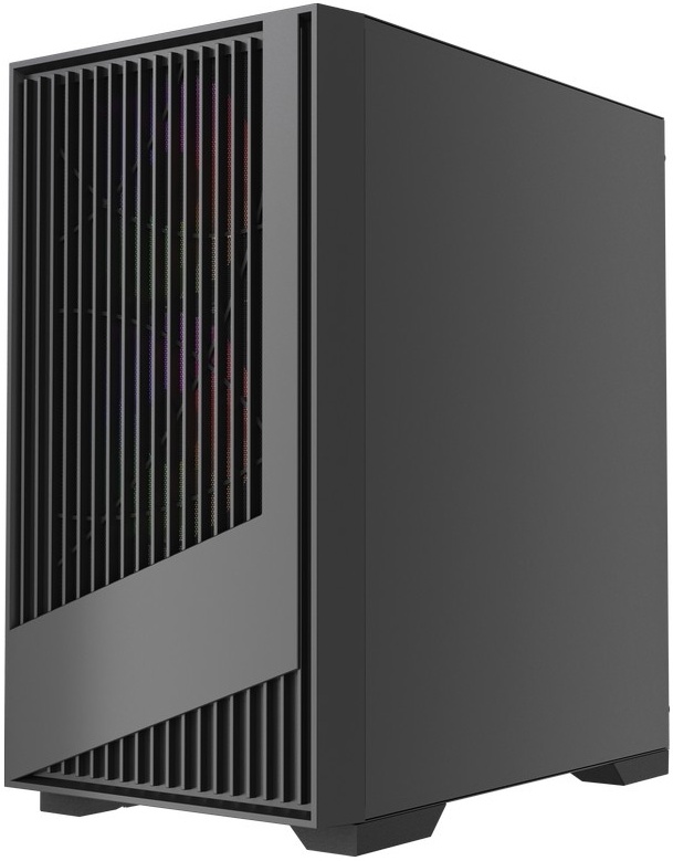 Корпус Powercase Mistral Micro A12B (CMMA12B-L3) (без БП, mATX, USB3.0, 3x FRGB Fan, black)