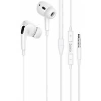 Наушники hoco M1 Pro Original (затычки, для мобильных устройств, с микрофоном, 1.2m, white)