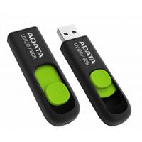 Флеш накопитель USB 2.0 8Gb A-Data UV120, Черный/зеленый
