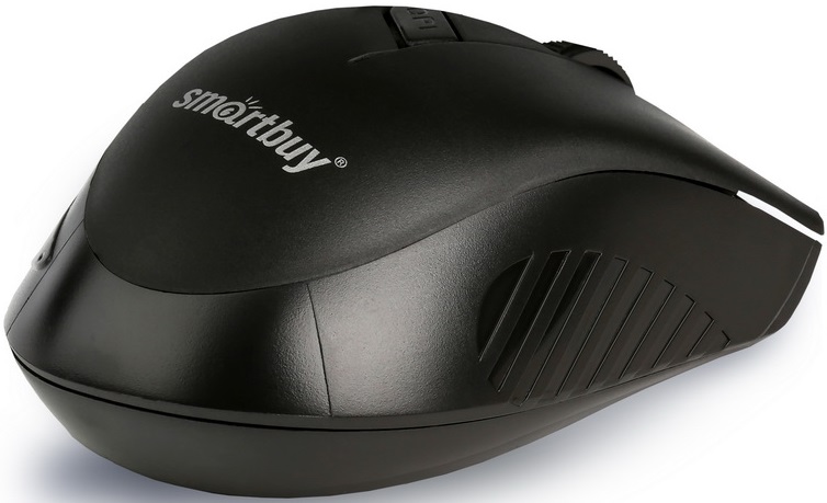 Мышь беспроводная Smartbuy ONE (SBM-602AG-K, optical, 1600dpi, AA, black)