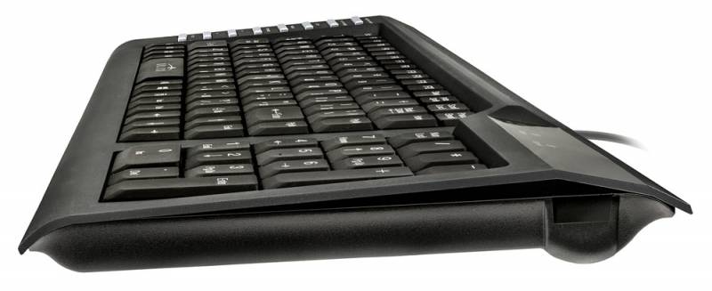 Клавиатура Oklick 350M (USB, мультимедийная, black)