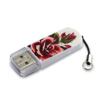 Флеш накопитель USB 2.0 8Gb Verbatim Store n Go Mini Tattoo Edition (49881, Rose)