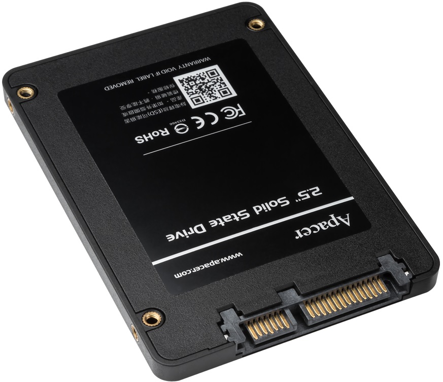 Накопитель SSD 2,5" 960Gb Apacer AS340X Panther (AP960GAS340XC-1, 550/520Mbs, SATA-3, 7mm)