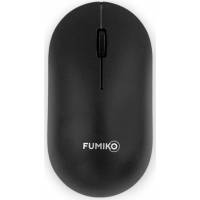 Мышь беспроводная FUMIKO ELEGANT FMA-03-K (optical, 1000dpi, AA (нет в комплекте), black)
