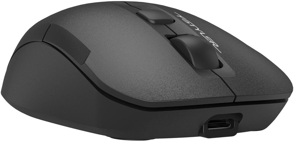 Мышь беспроводная A4Tech Fstyler FG15C Air2 (optical, 1200dpi, аккумулятор, black)