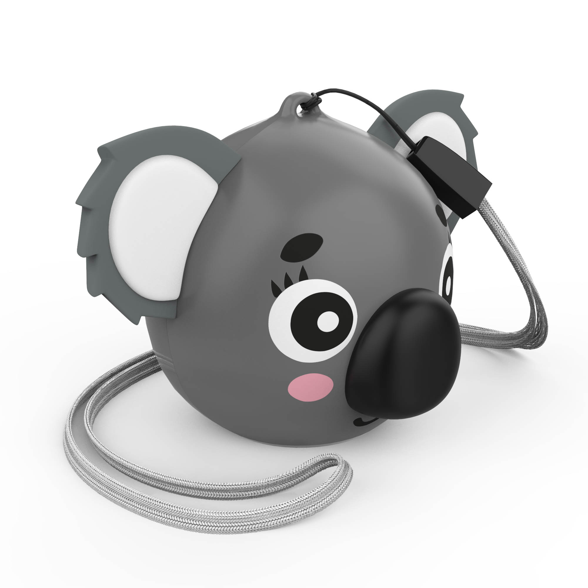 Колонка Hiper ZOO Music Kelley (H-OM2) (2W, портативная, аккумулятор 300mAh, Bluetooth v.5.0, до 4х часов работы, кнопка для селфи, коала)