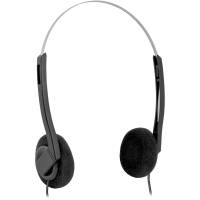 Наушники Defender Aura 99 (накладные открытые, с микрофоном, 1.8m, black)