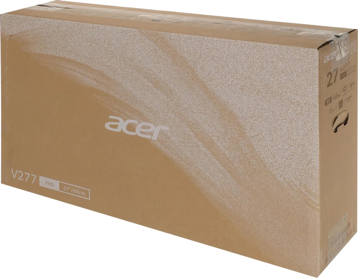 Монитор Acer 27" V277Ebipv  black (1920x1080, 100Hz, 1 000:1, 178°/178°, 4ms (GTG), 250cd/m2, IPS, HDMI, DP)
