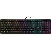 Клавиатура Sven KB-G9300 (USB, механическая (Blue switches), регулируемая подсветка, игровая, мультимедийная, 1.8m, black)