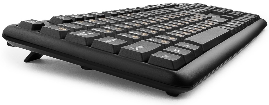 Клавиатура Гарнизон GK-100L (USB, 1.8m, black)