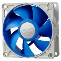Вентилятор DEEPCOOL UF 92 (90x90x25mm, 2xBall, 1800rpm, 20dBa, 4pin, PWM, blue) RTL