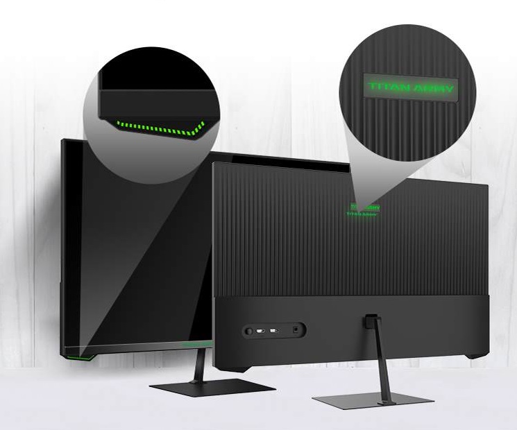 Монитор Titan Army 27" P27H2G black (1920x1080, 165Hz, 100 000 000:1, 178°/178°, 8ms (GTG), 300cd/m2, VA, выход на наушники, DP, HDMI)