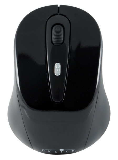Мышь беспроводная Oklick 435MW (optical, 1600dpi, 2xAAA, black)