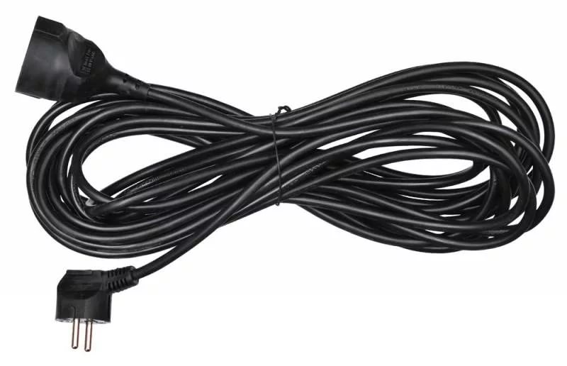 Сетевой удлинитель Buro (BU-PS1.10/B, 16А/3.5кВт, 1 розетка, 10 метров, black) OEM