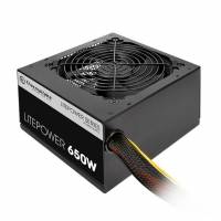 Блок питания Thermaltake 650W (LTP-0650P-2, 120mm, 20+4+4+4pin, 2*PCI-E 6+2pin, 5*SATA, 6*HDD, 1*FDD) RTL
