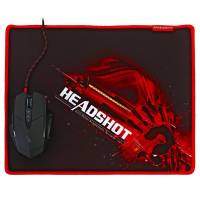 Мышь A4Tech Bloody V7M71 (USB, optical, 3200dpi, игровая, коврик, black)