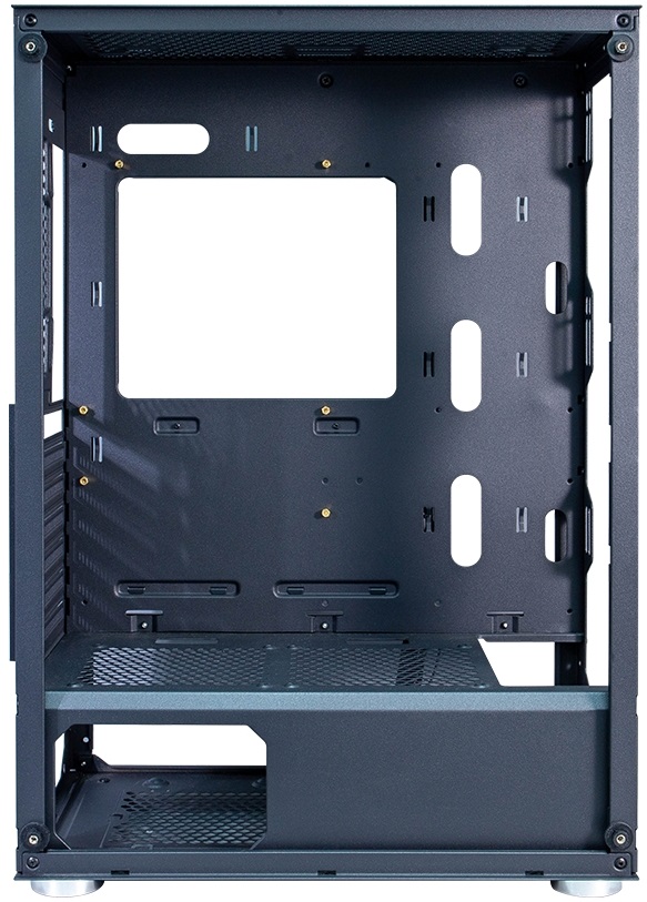 Корпус 1STPLAYER FIREBASE XF (без БП, ATX, USB3.0, black)