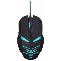 Мышь Oklick LEGACY 745G (USB, optical, 2400dpi, игровая, black-blue)