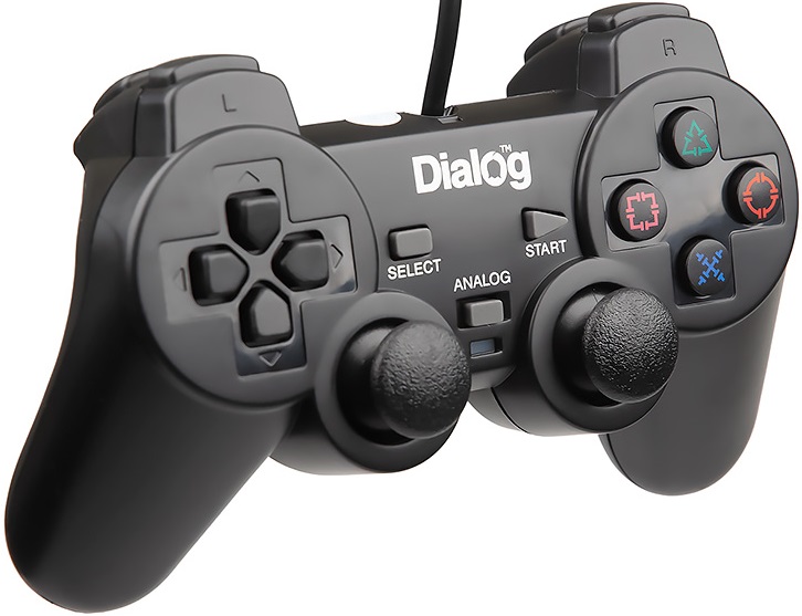 Геймпад Dialog Action GP-A11 (вибрация, 1.8m, black)