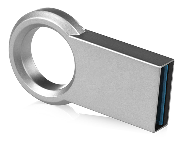 Флеш накопитель USB 3.0 32Gb QUMO Ring (QM32GUD3-Ring, silver)