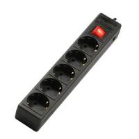Сетевой фильтр Sven Optima Base (5 розеток, 3 метра, black) OEM