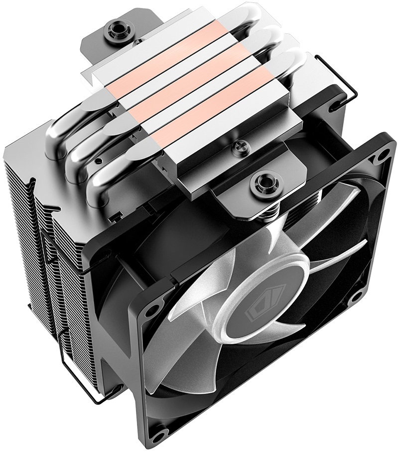 Вентилятор ID-Cooling SE-903-XT ARGB (1150/1151/1155/1156/1200/1700/1851/AM4/AM5, 92mm, Al, Hydro, 600-2200rpm, <26dBa, 3 тепловые трубки, DTH, 4pin, PWM, ARGB LED, 125W) RTL