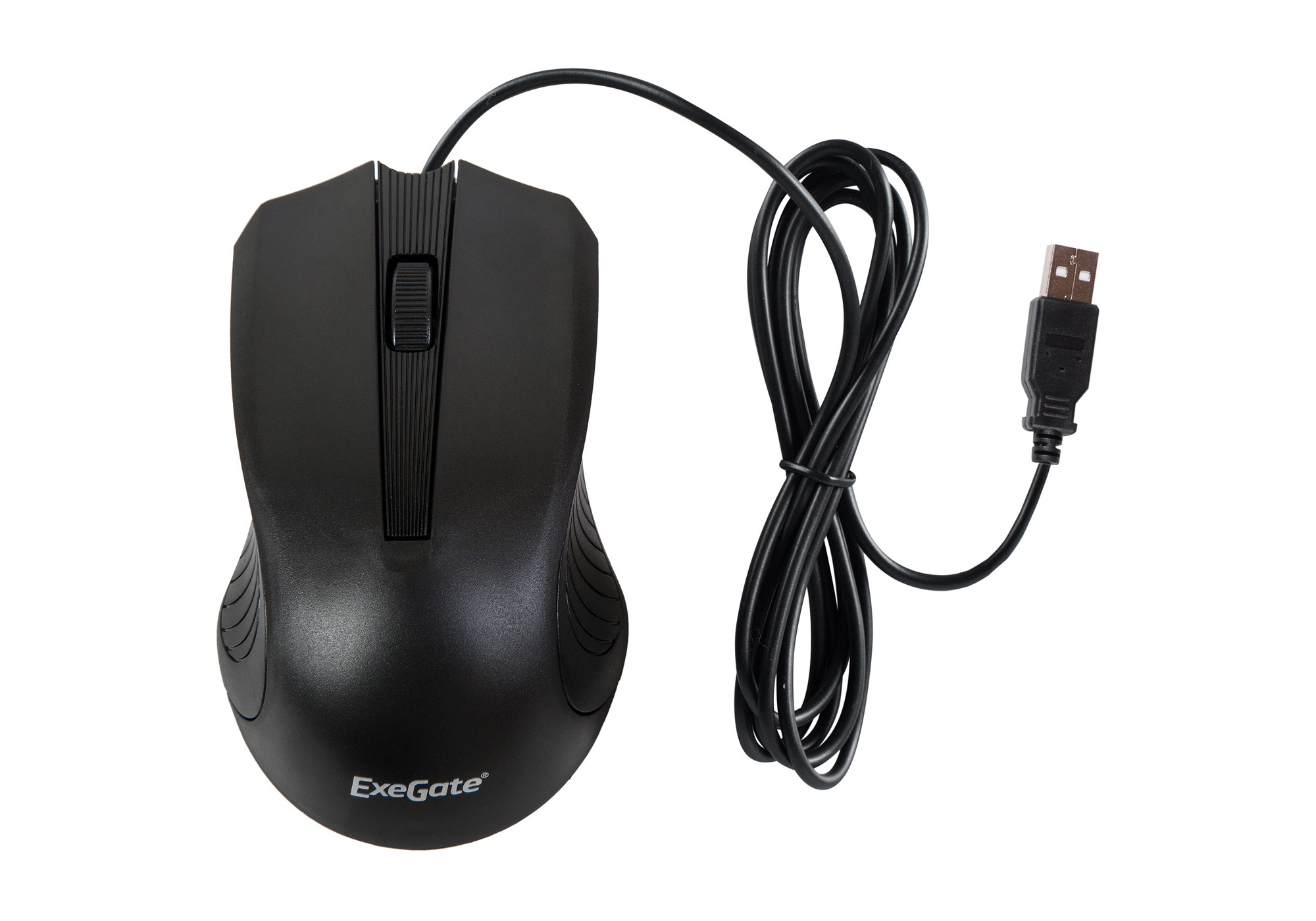 Мышь ExeGate Office Standard SH-9015 (USB, optical, 1200dpi, для ноутбука, black)