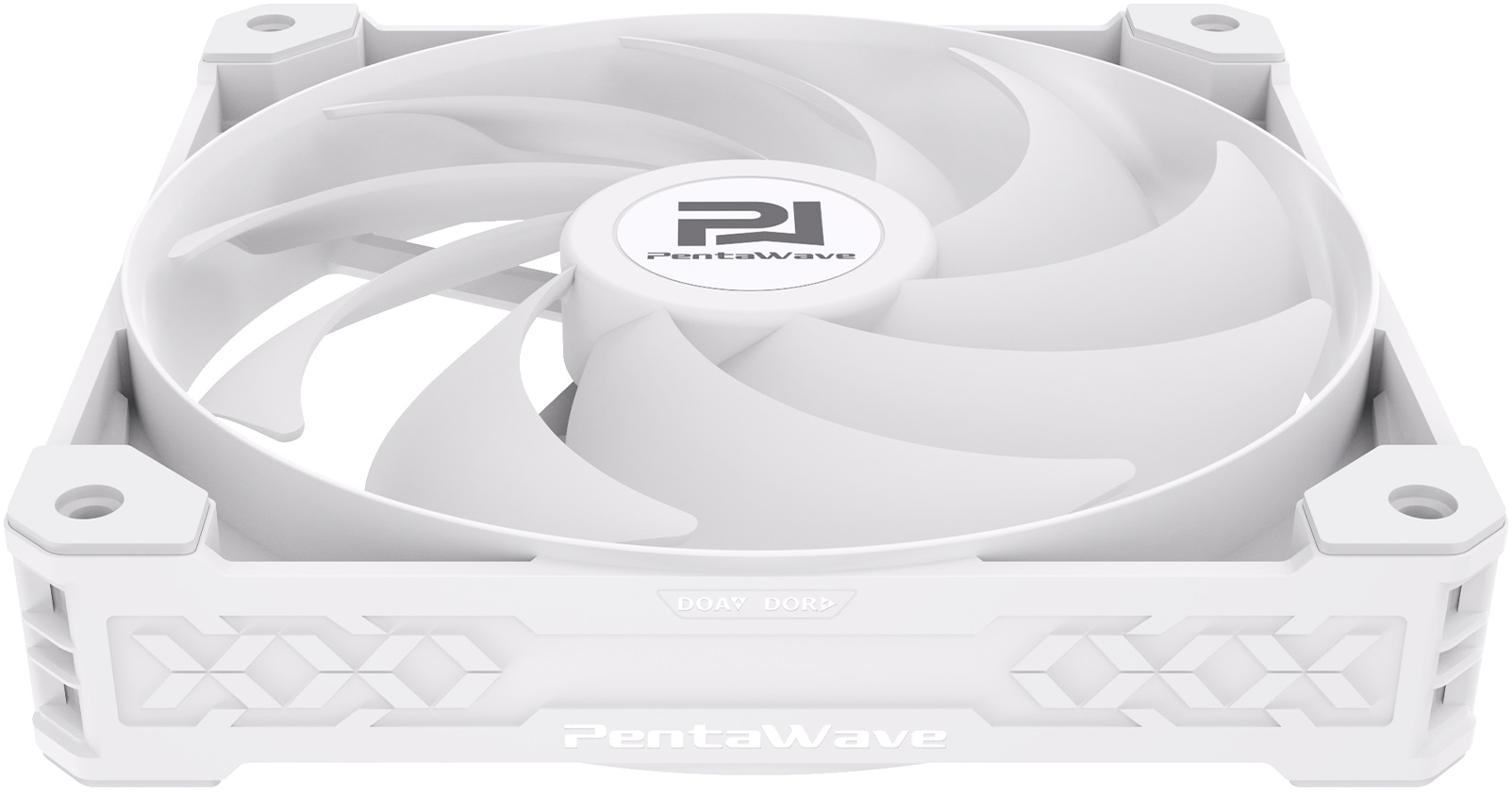 Вентилятор PentaWave PF-S14W PWM (140x140x25mm, MHDB, 600-1500rpm, <29dBa, 4pin, PWM, white) RTL