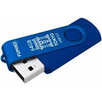 Флеш накопитель USB 2.0 64Gb FUMIKO TOKYO (FTO-10, 30MB/s, blue)