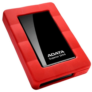 Внешний HDD 2,5" 1.0Tb ADATA (ASH14-1TU3-CRD, USB 3.0, black-red)