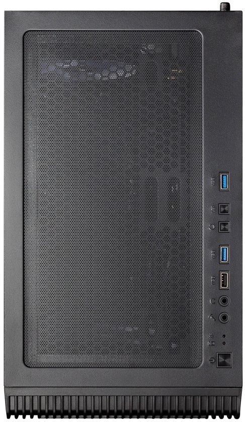 Корпус 1STPLAYER TRILOBITE T3-G (T3-G-BK-4F2) (без БП, mATX, USB3.0, 4x ARGB Fan, black)