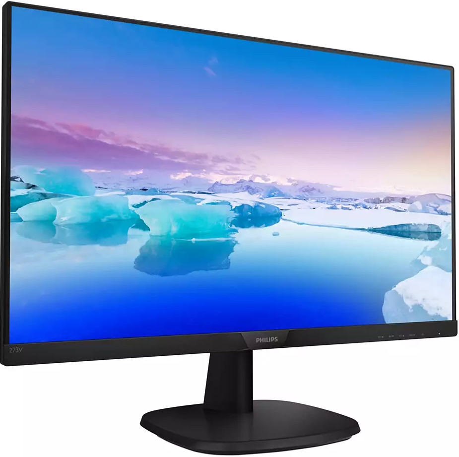 Монитор Philips 27" 273V7QJAB black (1920х1080, 75Hz, 1 000:1, 178°/178°, 4ms (GTG), 250cd/m2, IPS, HDMI, DP, M/M)