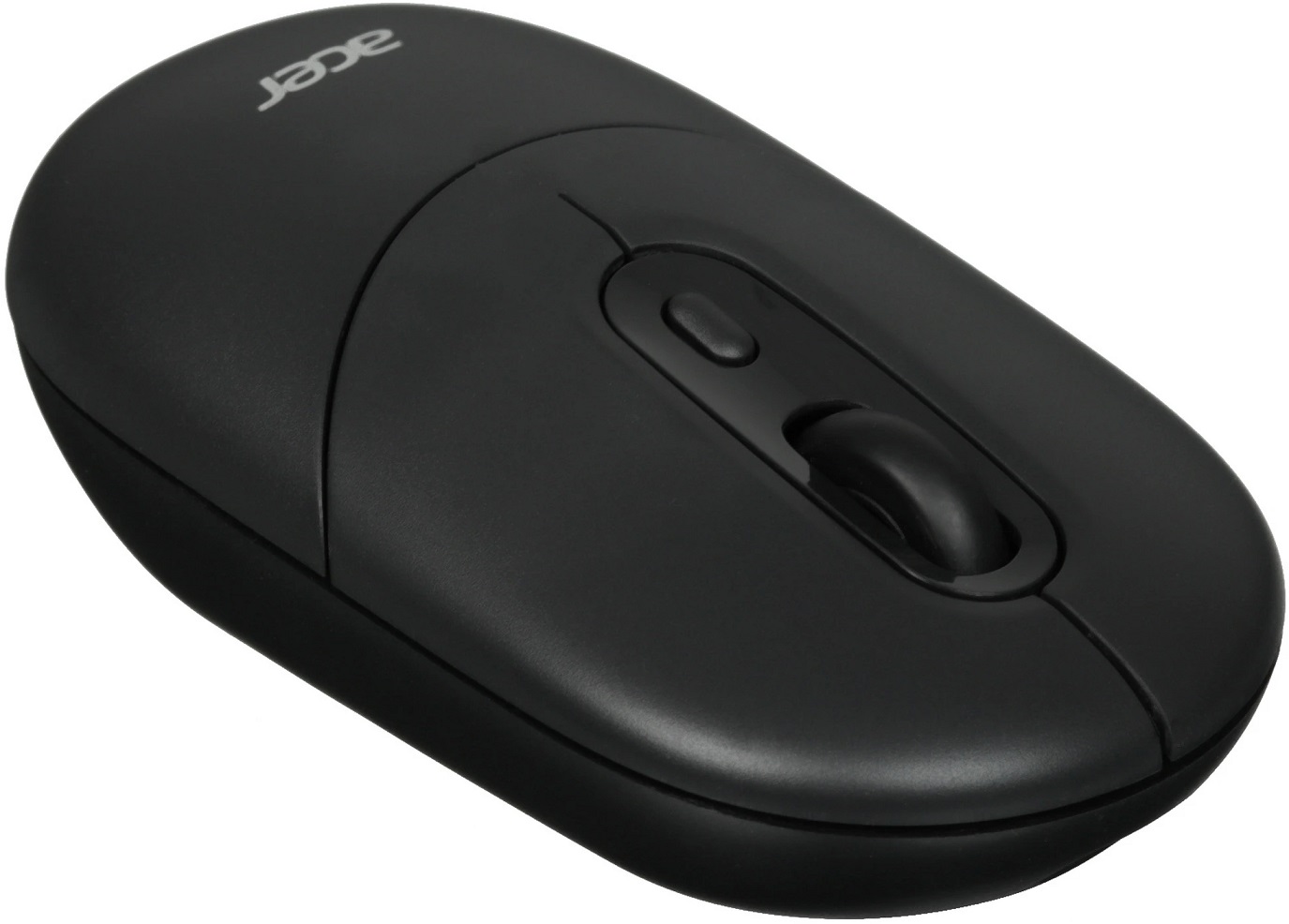Мышь беспроводная Acer OMR301 (ZL.MCECC.01T) (Bluetooth/2.4GHz, optical, 1600dpi, аккумулятор 500mAh, бесшумный клик, подсветка, black)