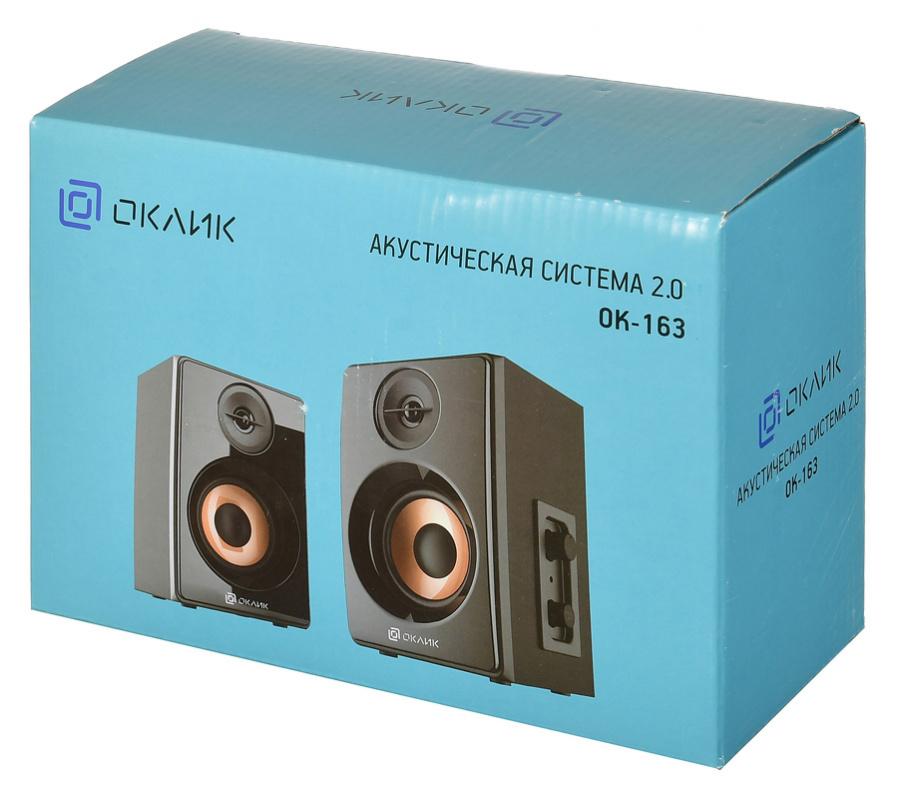 Колонки Oklick OK-163 (2x3W, USB, black)