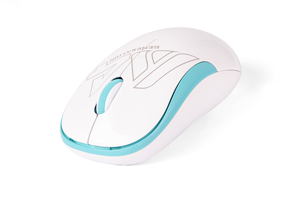 Мышь беспроводная A4Tech G3-300N (optical, 1000dpi, AA, white-blue)