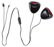 Колонки Oklick OK-206 (2х2W, USB, black-red)