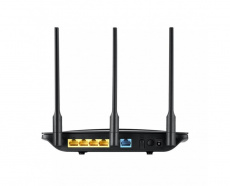 Роутер Huawei WS550 (450Mbps, 2.4GHz, 4 ports, 100Mbps, 3 внешние несъёмные антенны 5dBi, black)