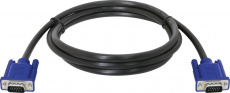 Кабель SVGA Pro 15m/15m 1.8м (BB340M-06, соединительный, 2 ферритовых фильтра, black) Defender