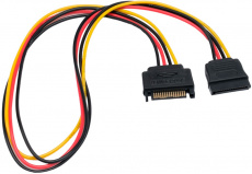 Удлинитель питания SATA (m) -> SATA (f) (CC-SATAMF-02, 0,5m) Cablexpert