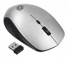 Мышь беспроводная Oklick 565MW (optical, 1600dpi, AA, black-silver)