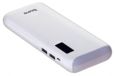 Внешний аккумулятор Buro RC-12750W (литий-ионный, 12750mAh, выход 2*USB - 1A, вход 1А, white)