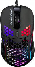 Мышь Oklick NETRUNNER 713G (USB, optical, 3200dpi, игровая, подсветка, 1.5m, black)