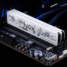 Память DDR5 16Gb, 5600MHz, Apacer Nox (AH5U16G56C522MWAA-1, white)
