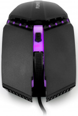 Мышь FUMIKO NIGHTHAWK FMW-12L-K (USB, optical, 1600dpi, RGB подсветка, игровая, 1.2m, black)