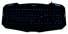 Клавиатура Oklick 730G (USB, игровая, с подсветкой, black)