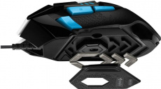 Мышь Logitech G502 HERO (USB, optical, 25600dpi, игровая, RGB подсветка, программируемая, soft-touch, black)